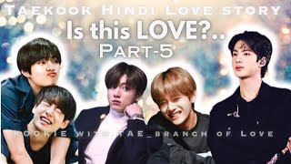Is this LOVE? Taekook love story hindi dubbed | BTS Hindi funny dubbing (Part-5)  #taekookff #btsff