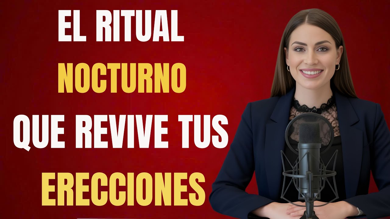 Salud íntima masculina después de los 60: El ritual nocturno que revive tus erecciones