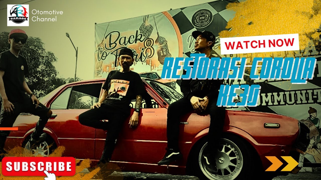 restorasi toyota corolla ke30 | part 01 | bongkar semua sparepart dan pemotongan lantai