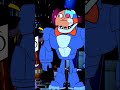 Teen Titans Go! transforms into Five Nights At Freddy's characters - SETC #fnaf #shorts