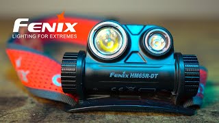 FENIX HM65RDT dual spotlight headlamp / Best running headlamp for ultra running?