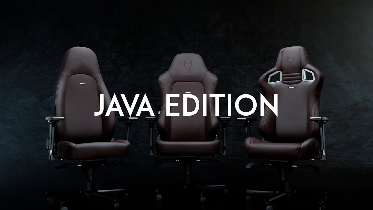 noblechairs BLACK EDITION & JAVA EDITION：“呼吸”するゲーミング 