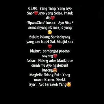 wes wayae [SAHUR]
