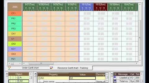 2f Order (Inventory) Pegging - Production Scheduling Software Asprova, Hands on training