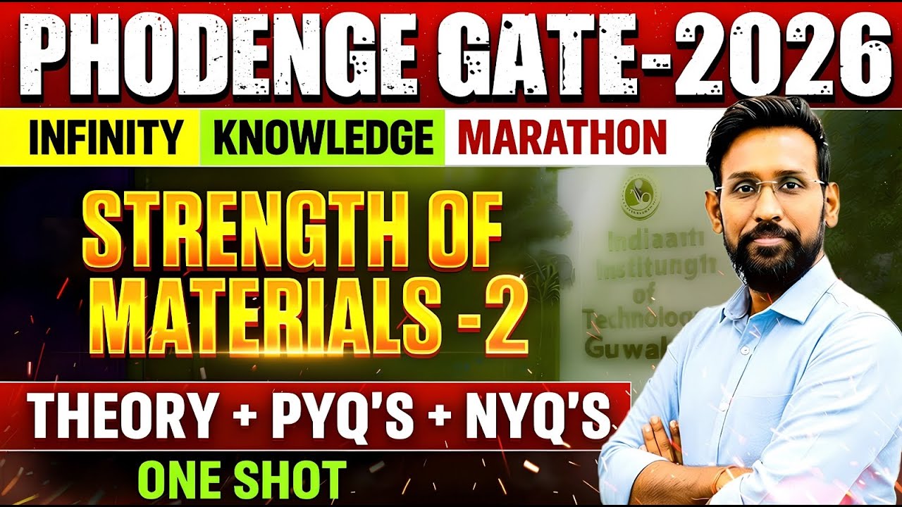 SOM One Shot 2 : Theory + PYQs + NYQs | Infinity Knowledge Marathon 