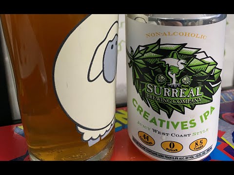 NA Beer Review #30 - Surreal Brewing - Creatives IPA