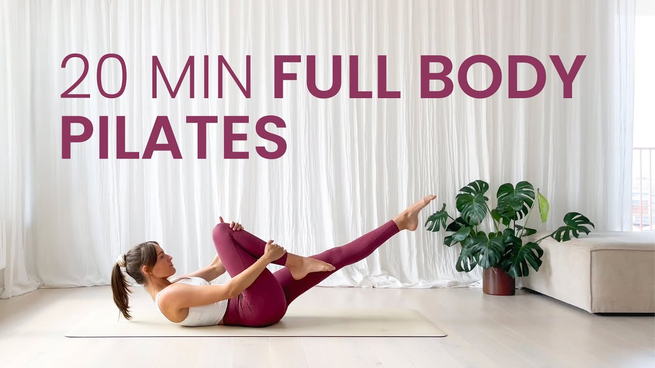 20 MIN FULL BODY PILATES WORKOUT | tone & sculpt at home (no equipment, beginner friendly)