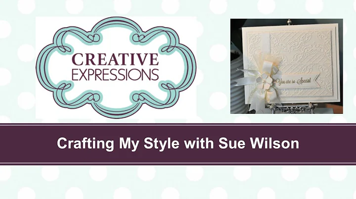 Crafting My Style With Sue Wilson - Configurations Background - For Creative Expressions