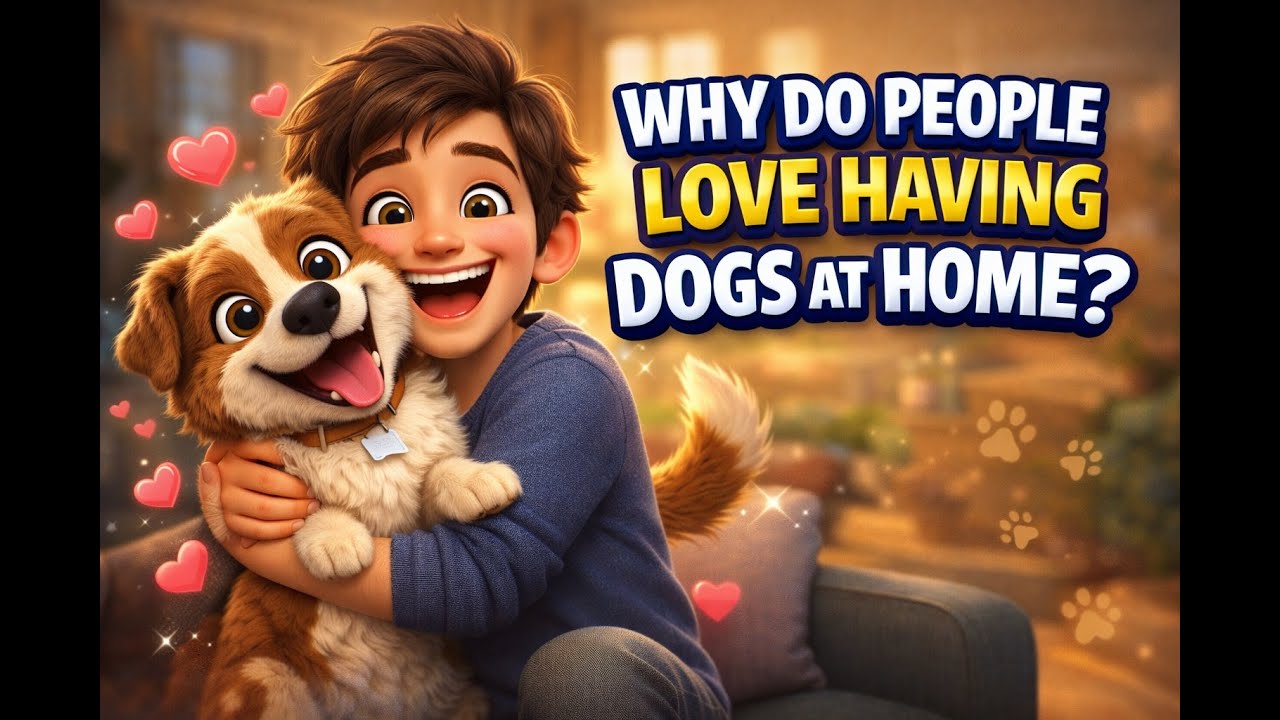 Why Do People Love Having Dogs at Home?