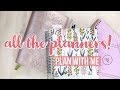 Using 3 planners for may  passion planner  plum paper planner  content planner