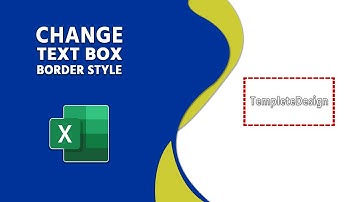 How to Changed Text Box Border Style in Microsoft Excel