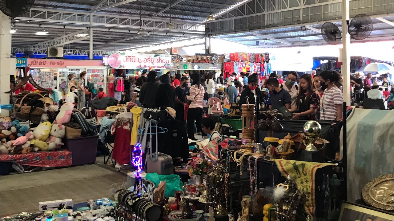 Pattavikorn Market‼️Pasar Loak Terbesar di Thailand - Biggest Second Hand Market in Bangkok #bangkok