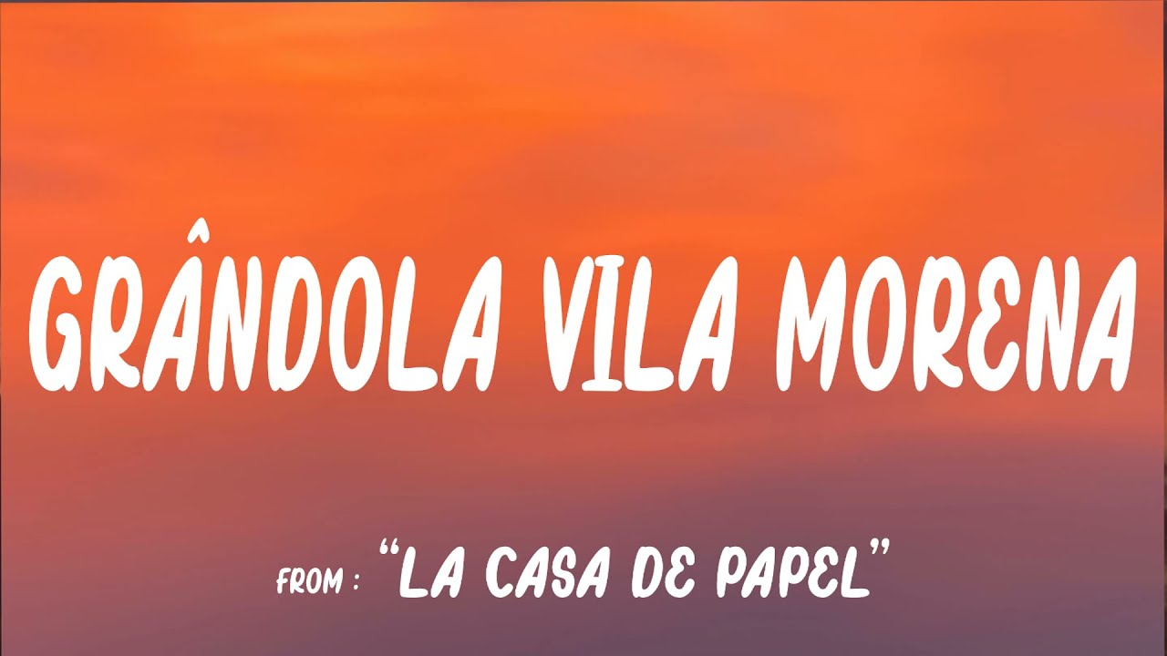 Cecilia Krull , Pablo Alborán - Grandola Vila Morena (Letra/Lyrics) La Casa de Papel
