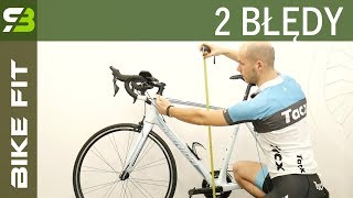 Dwa błędy w doborze optymalnego rozmiaru ramy roweru szosowego i górskiego.  - YouTube