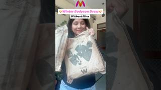Myntra Bodycon winter dresses/ link in community #myntra #youtube #subscribe #shortsfeed #viralvideo
