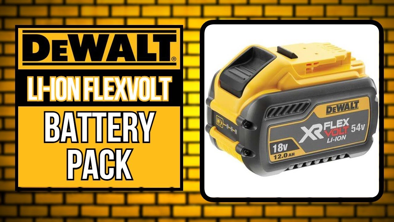 Dewalt FlexVolt 18V 9Ah Battery, DCB547-XJ