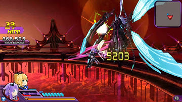 PC 超次元動作 戰機少女 U Neptral tower 50F BOSS 超次元アクション ネプテューヌ U Hyperdimension Action Neptunia U