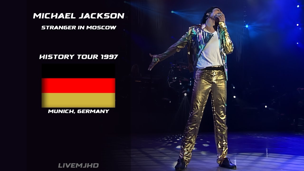 Michael Jackson - Stranger In Moscow - Live Munich 1997 (2025 4k