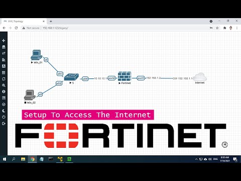 How to Setup FortiGate Firewall To Access The Internet