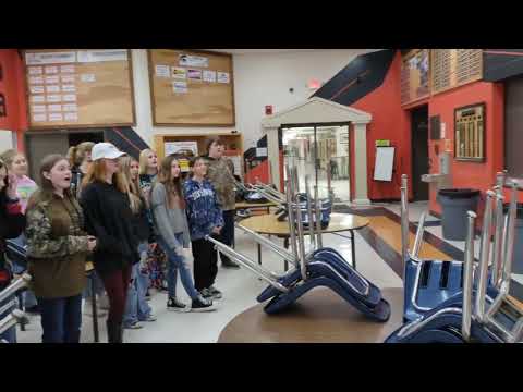 "Happy Birthday!" | Priest River Lamanna High School Choir | Priest River, Idaho