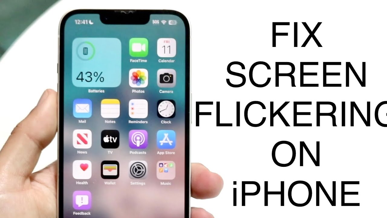 2023 Newest] How to Fix a Glitching iPhone Screen? 8 Tips!