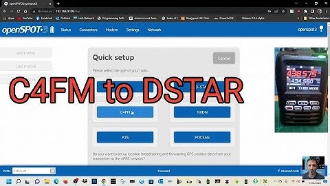 OPENSPOT-FT5D , C4FM TO DSTAR