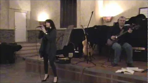 Deb singing "At Last", guitarist, Robert Phillips,...
