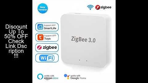 Tuya Zigbee 3.0 Gateway Hub Smart Home Wireless Bridge Smart Life APP Remote Control Automation Devi