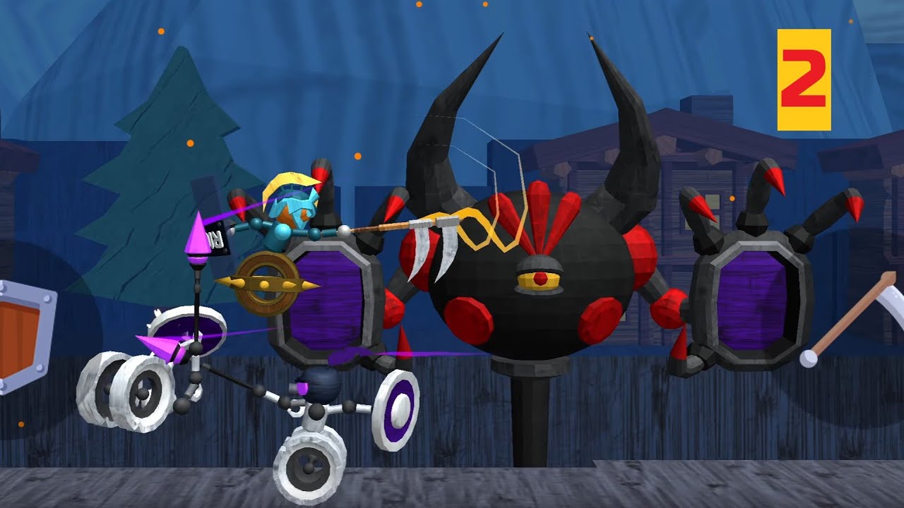 2. Деревянный боец - Wood Guy (iOS, Android) - Level 100 - 125