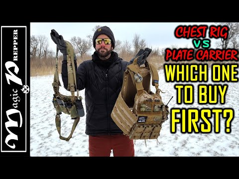 Plate Carrier vs Chest Rig | Which Should You Buy First For SHTF Prepping?
