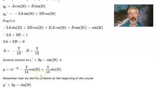 Method of annihilators 2