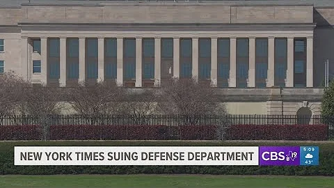 New York Times sues Department of Defense over press access
