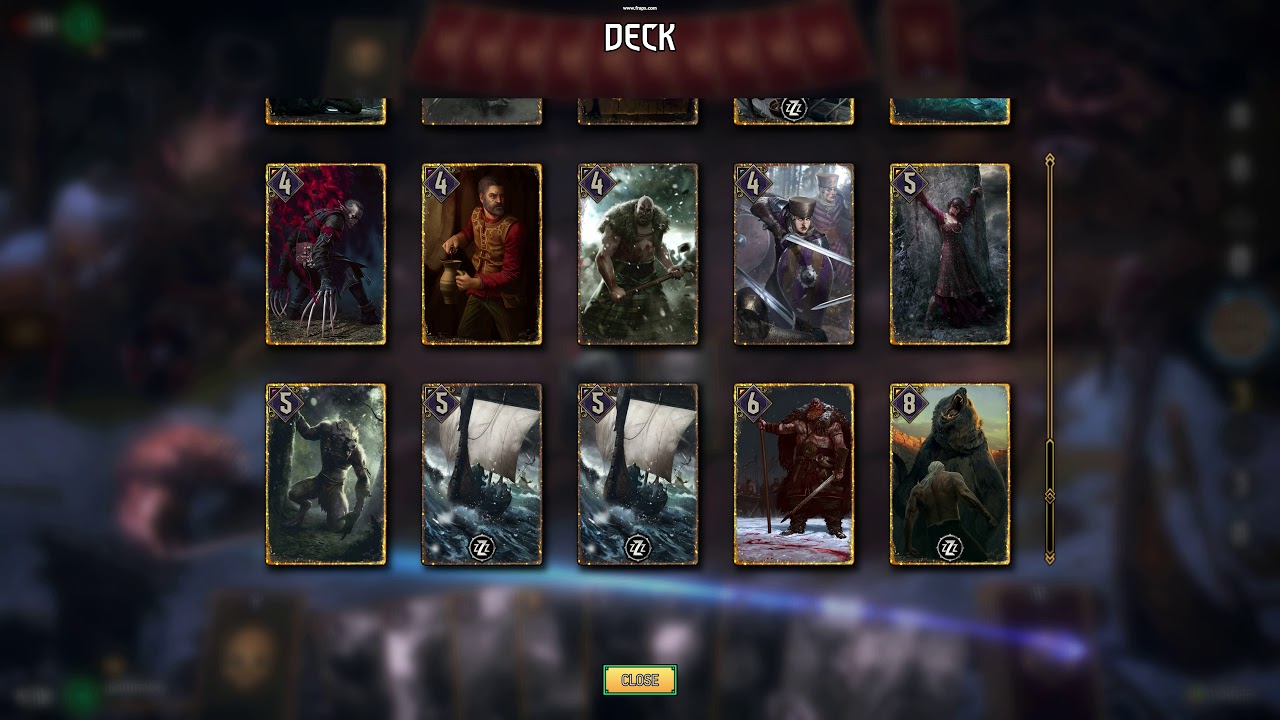 Gwent Crimson Curse 2.0.0.65 Leader Charge Bug Vid2