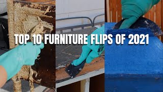 10 Extreme Furniture Flips of 2021 | DIY Furniture Makeover (Ep. 3)