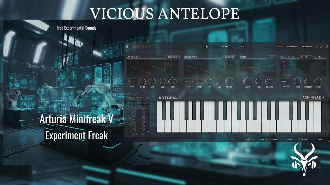 Free Minifreak V & Analog Lab V Presets | Vicious Antelope - Experiment Freak