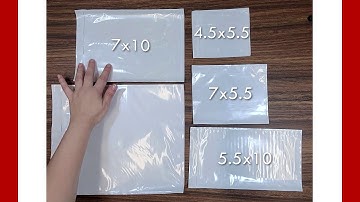 Packing List Envelopes - US Poly Pack