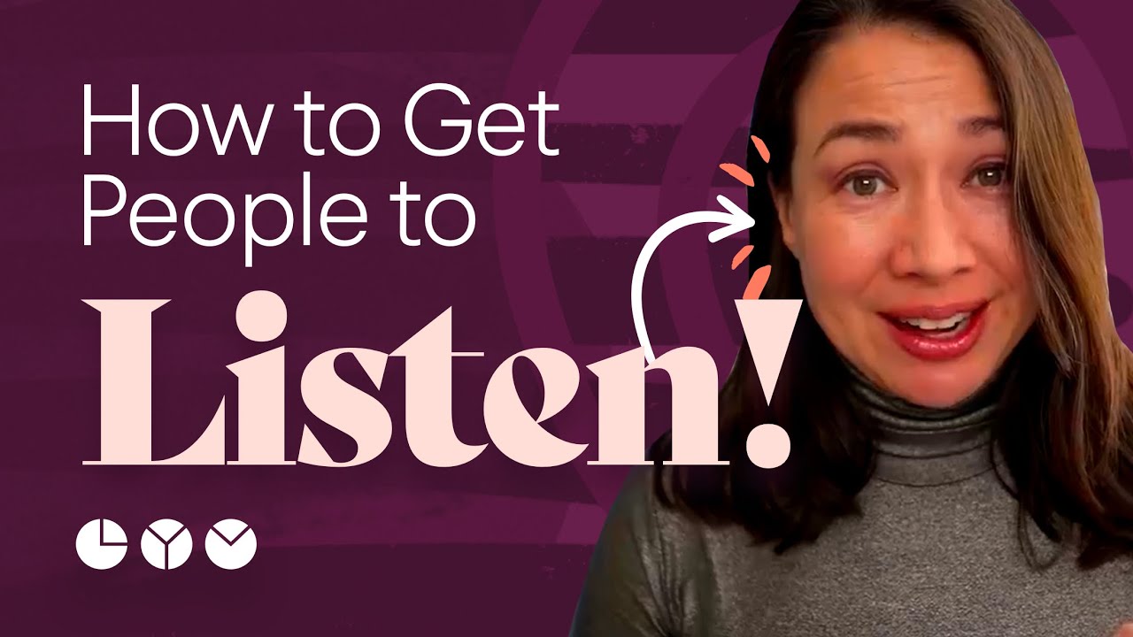 How to Speak So People Want to Listen - YouTube