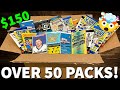 Huge box of random sports cards packs from goodwill