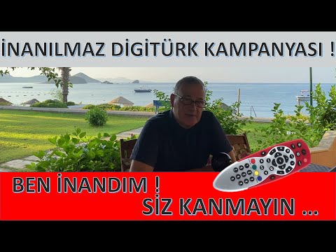 Yok Böyle Bir Kampanya! Eğer Türk Telekom'dan Digitürk Kampanyası Duyarsanız İnanmayın !