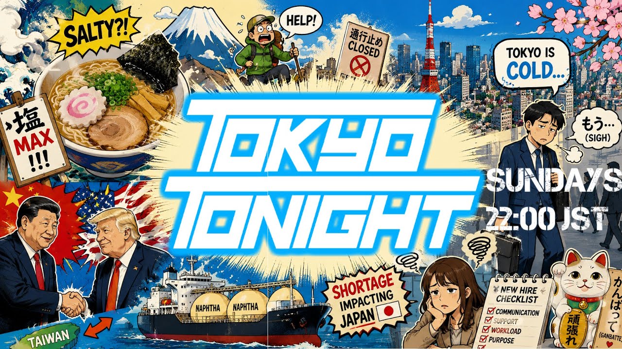 Tokyo Tonight: Ramen, Geopolitical Stress and Grumpy Politeness