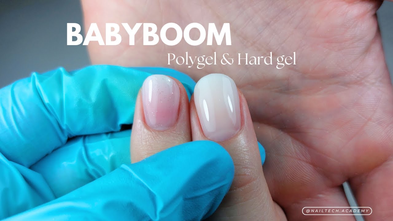 DIY BABYBOOM NAILS TUTORIAL 💖 w/ Polygel & Hard Gel | Step-by-Step