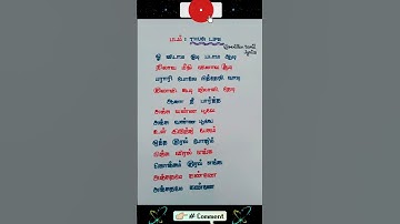 Thumbnail of 🪻💜Anju vanna poove💜🪻song lyrics in Tamil #arrahman#thuglife#lyrics#trending#shortsvideo