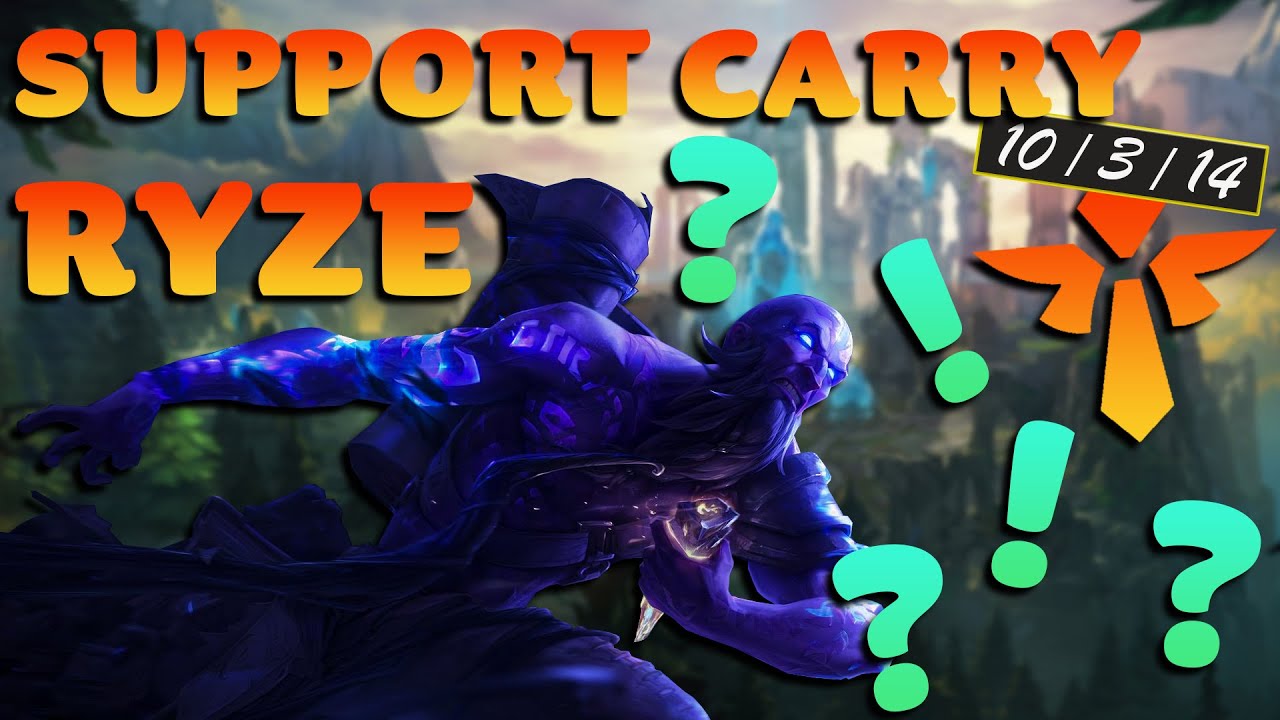 [Season 11 Ryze] 2v8ing as Ryze Support (ft. TF Blade) | Challenger Solo Queue