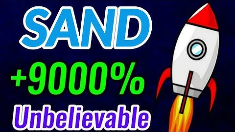 The SandBox +9000% Increase WOW! || The Sandbox Price Prediction || SAND Coin News Today