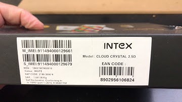 INTEX CLOUD CRYSTAL 2.5D DUAL SIM Unboxing Video – in Stock at www.welectronics.com