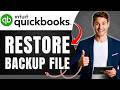 How to Restore QuickBooks Backup File Easily 2026