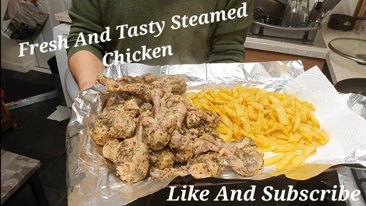 Homemade Steamed Chicken Legs Recipe YouTube