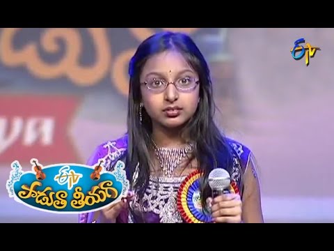 Malli Malli Radanta E Kshanam Song   Sneha Performance in ETV Padutha Theeyaga   USA   ETV Telugu