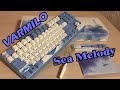 Клавиатура Varmilo MA87M (EC Sakura Switch V2) Sea Melody | распаковка первое впечатление