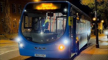 FAV BUS+LOUD AXLES!! Diamond West Midlands 32261 BN23YSC Wrightbus International Streetlite DF | 81
